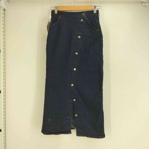 リー Lee BUTTON SLIT SKIRT ボタンスリットフロントボタンロングスカート レディース JPN:XS